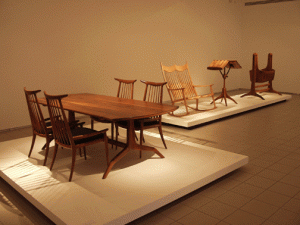 Sam Maloof furniture from a 2006 exhibit at the Oceanside Museum of Art