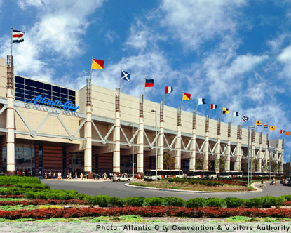 philadelphia airport to atlantic city convention center