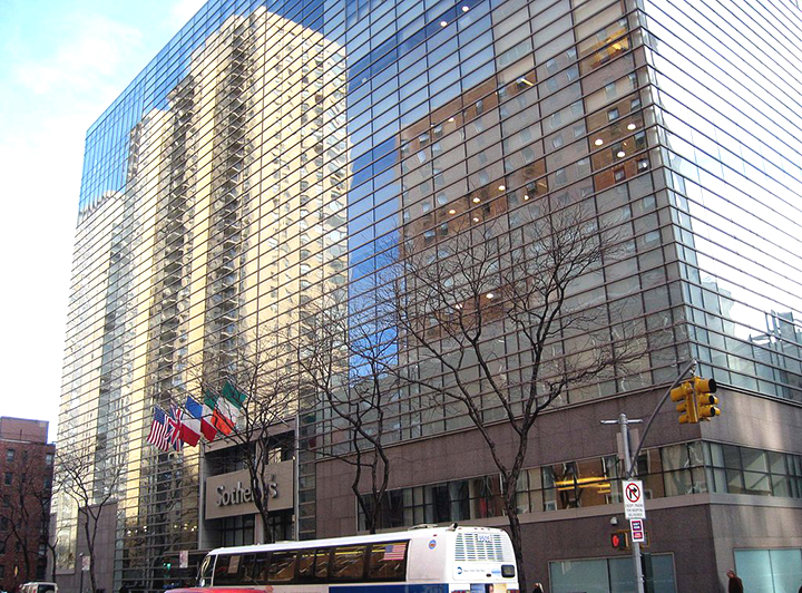Sotheby's York Ave. headquarters in NYC