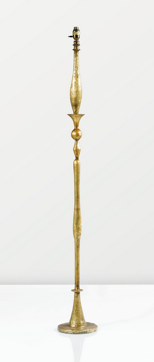 1933-34 Giacometti floor lamp base Grande Feuille, Sotheby's lot #69