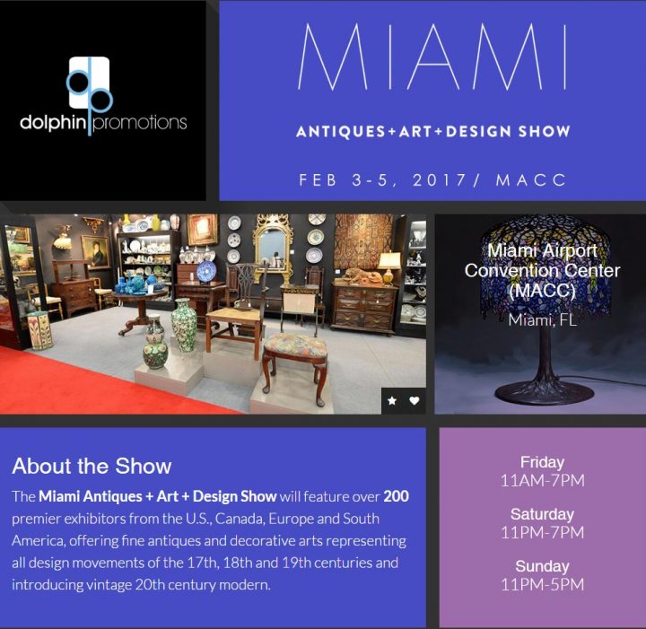 Miami National Antiques Show Philip Chasen Antiques